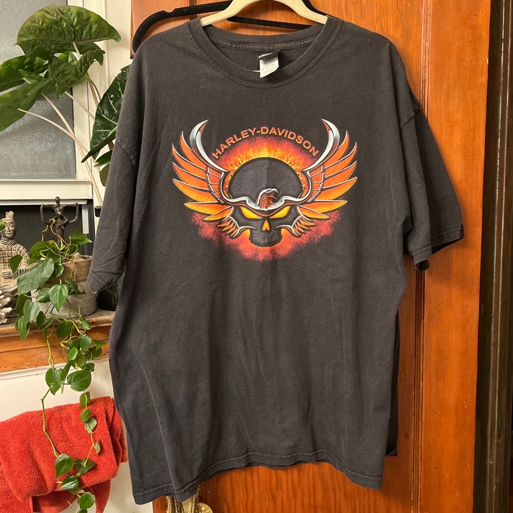 Harley Davidson Atlantic City Cotton T-shirt Size 2X -Pre-owned